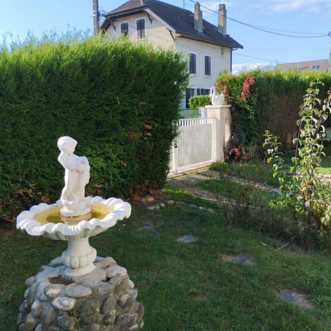 Appartement Verdoyant Au Bord Du Lac Leman Entre Evian Et Thonon Dans Une Villa Publier Eksteriør bilde